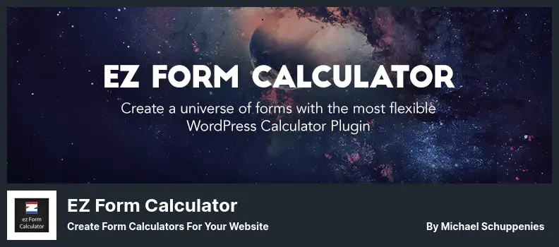 EZ Form Calculator Plugin - Create Form Calculators for Your Website