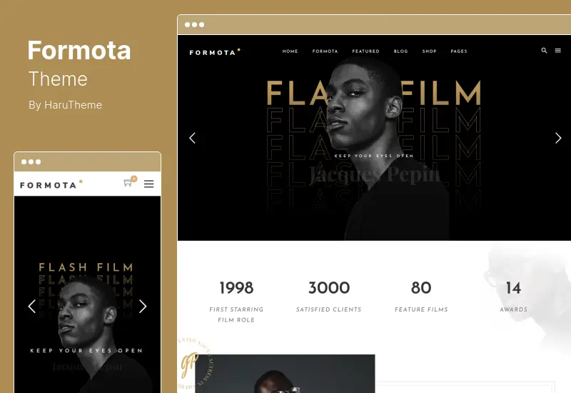Formota Theme - Movie Studios & Filmmakers WordPress Theme