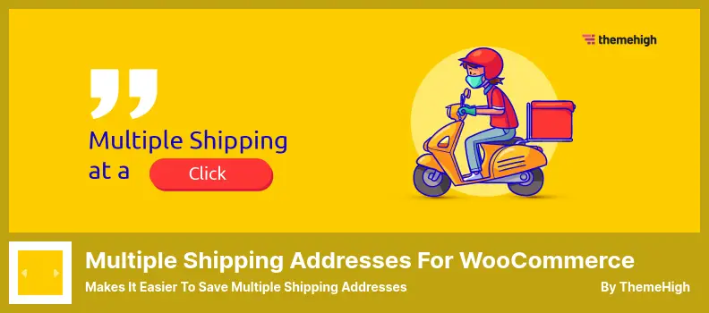 Multiple Shipping Addresses Plugin - Makes It Easier to Save Multiple Shipping Addresses