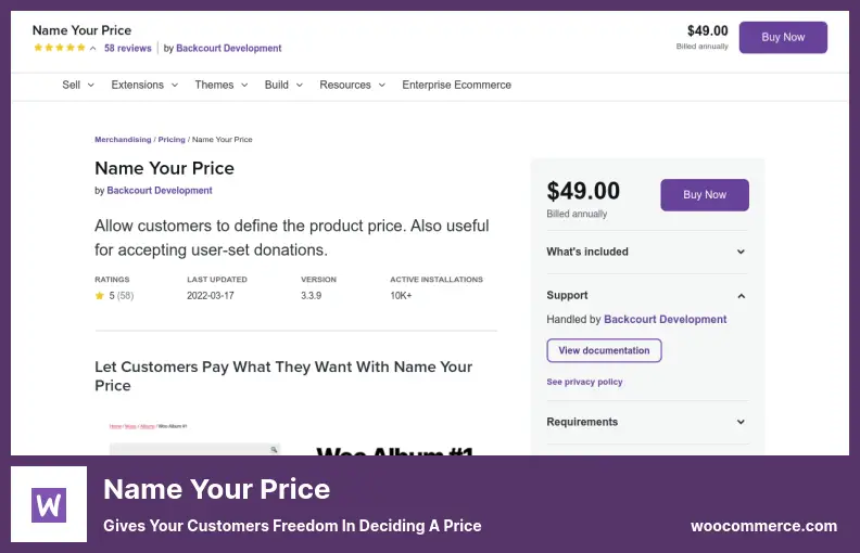 Name Your Price Plugin - Gives Your Customers Freedom in Deciding a Price