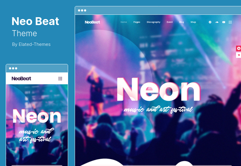 NeoBeat Theme - Music WordPress Theme