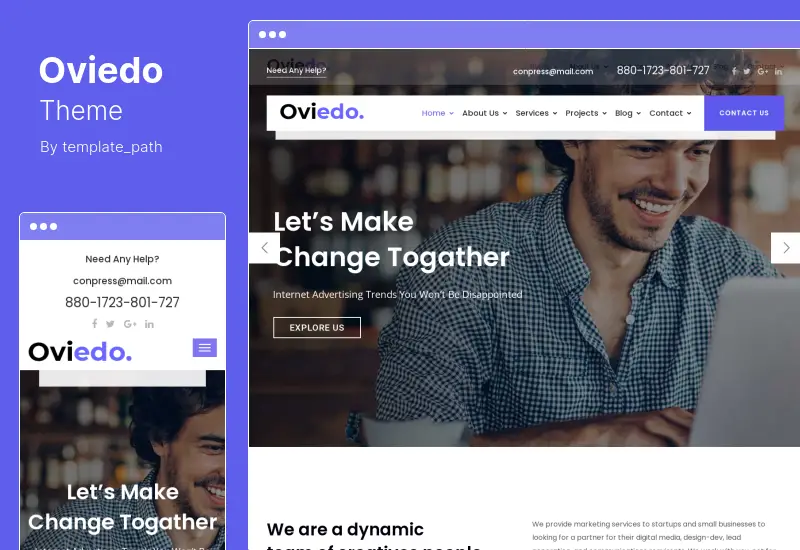 Oviedo Theme - Multipurpose Business WordPress Theme