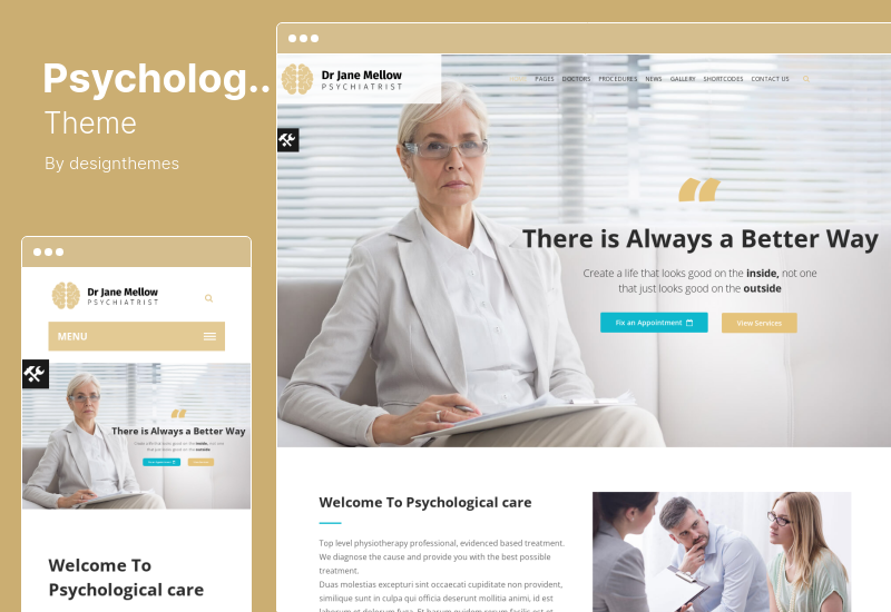 Psychology Theme - Counseling WordPress Theme