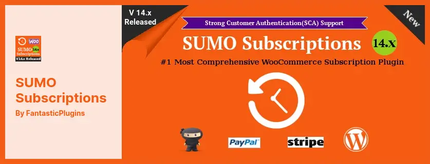 SUMO Subscriptions Plugin - A Complete WooCommerce Subscription System