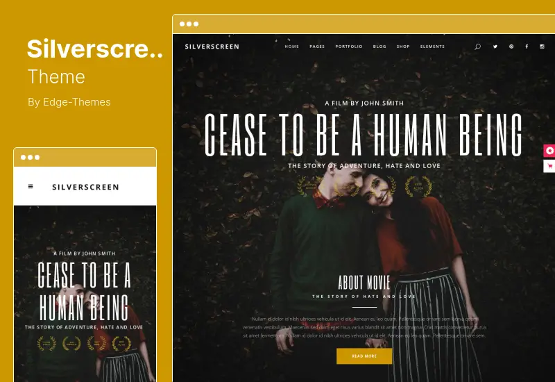 Silverscreen Theme - A WordPress Theme for Movies, Filmmakers, Production Companies