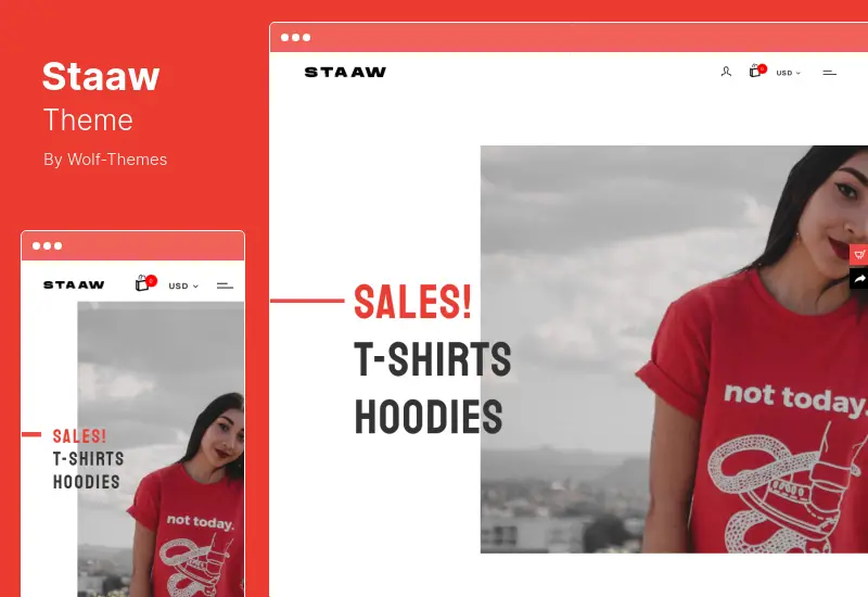 Staaw Theme - Print-on-Demand WooCommerce Theme
