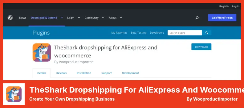 TheShark dropshipping for AliExpress and woocommerce Plugin - Create Your Own Dropshipping Business