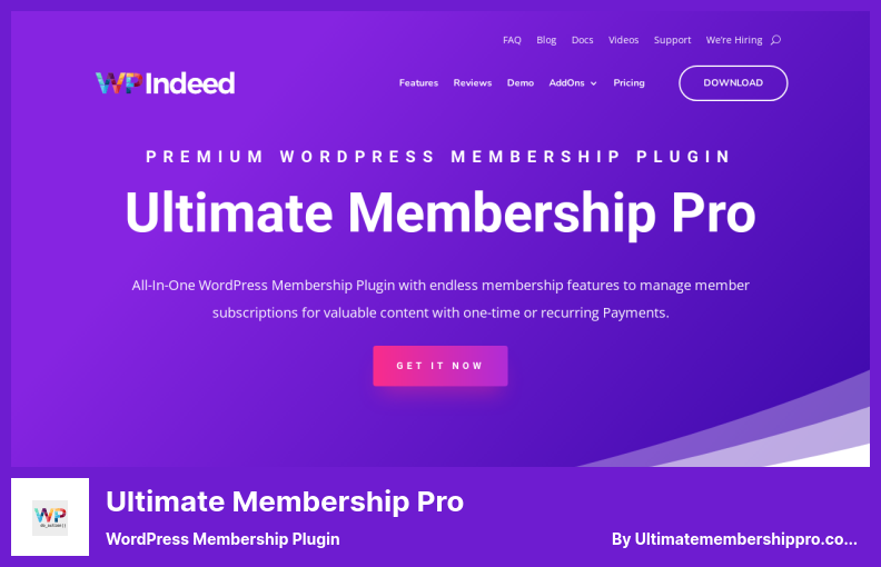 Ultimate Membership Pro Plugin - WordPress Membership Plugin