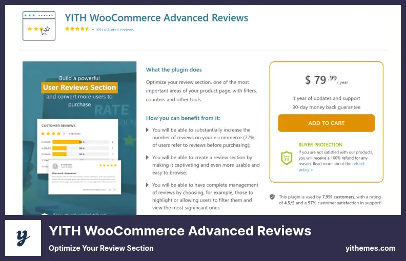 YITH WooCommerce Advanced Reviews Plugin - Optimize Your Review Section