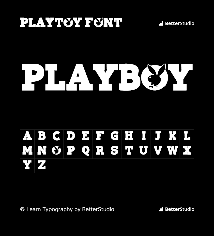 Playboy Magazine Font: Free Download