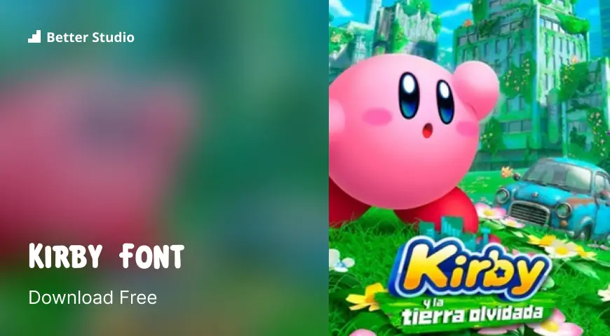 Kirby Font: Download Free Font & Logo