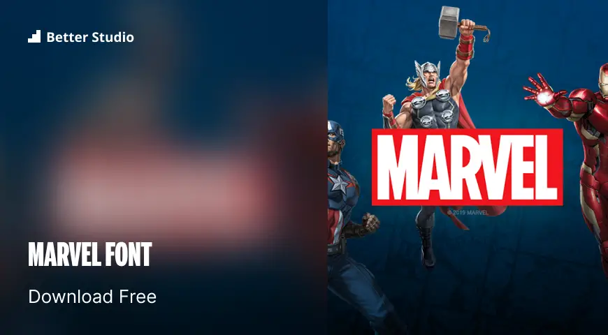 Marvel Font: Download Font and Logo FREE!