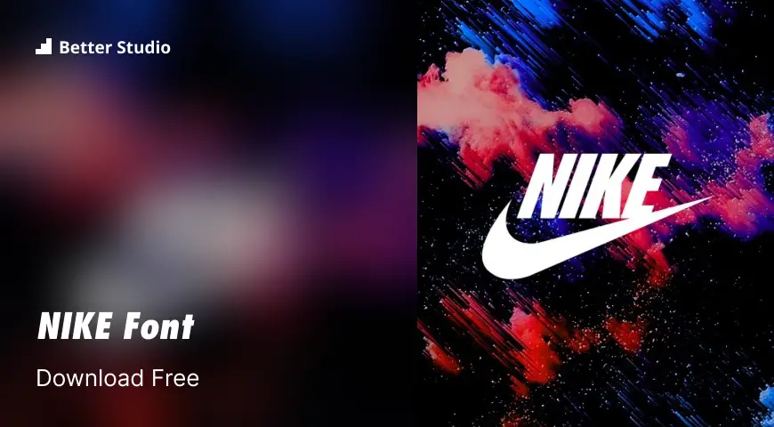 Rædsel Celsius Udover Nike Font: Download Free Font & Logo