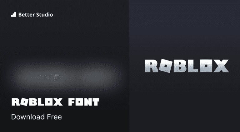 Roblox Font Download Free Font And Logo