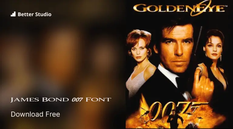 James Bond 007 Font Download Free Font And Logo