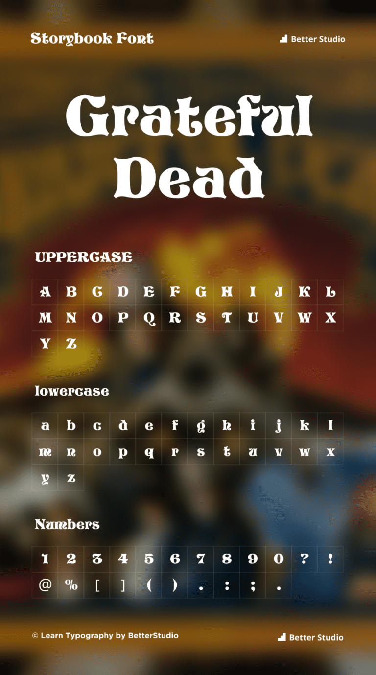 grateful dead font generator