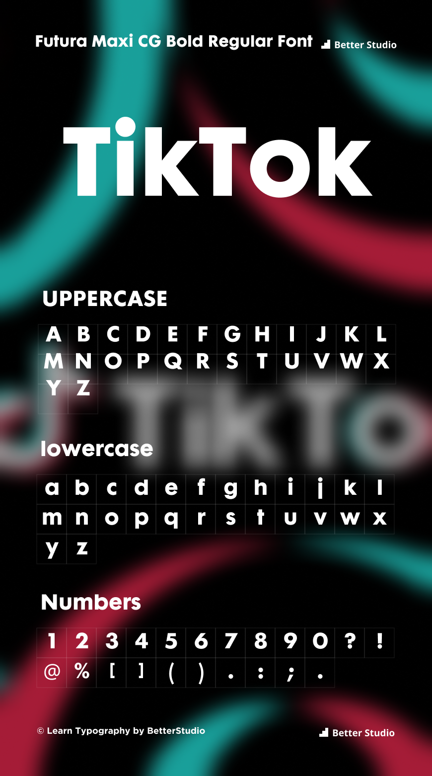 Tiktok Logo Font - Betterstudio