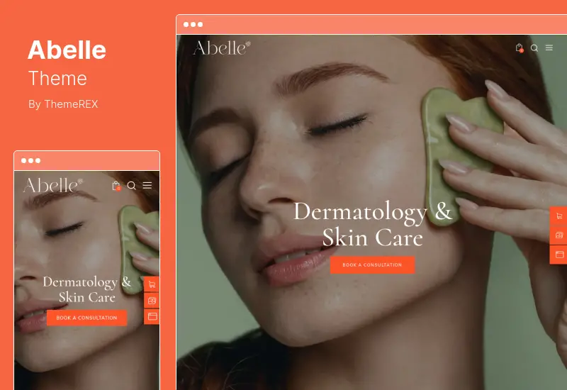 Abelle Theme - Beauty Salon Elementor WordPress Theme