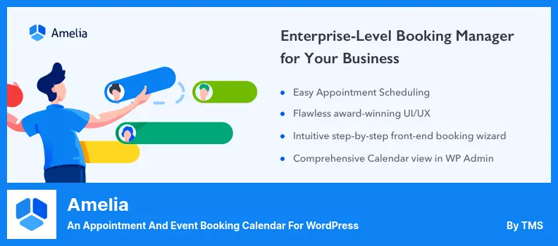 Amelia Plugin - an Appointment and Event Booking Calendar for WordPress