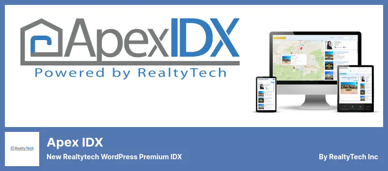 Apex IDX Plugin - New Realtytech WordPress Premium IDX
