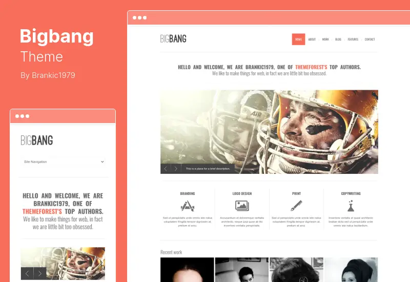 Bigbang Theme - Responsive WordPress Theme