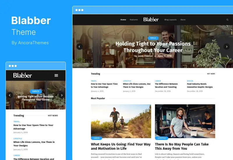 Blabber Theme - All-in-One Elementor Blog & News Magazine WordPress Theme