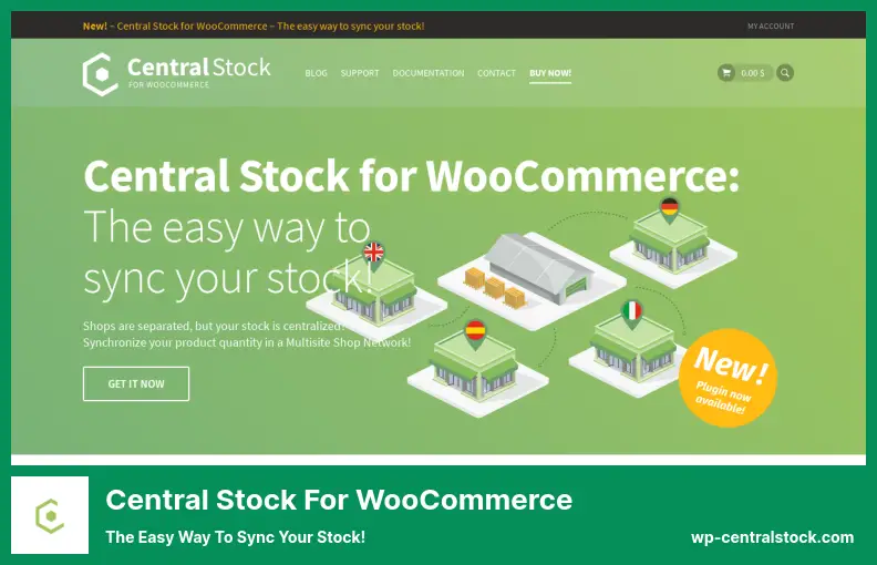 Central Stock for WooCommerce Plugin - The Easy Way to Sync Your Stock!
