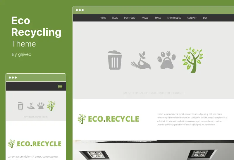 Eco Recycling Theme - Ecology & Nature WordPress Theme
