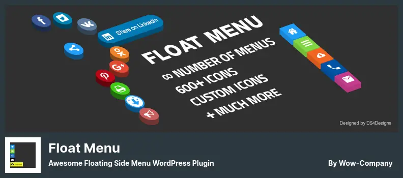 Float Menu Plugin - Awesome Floating Side Menu WordPress Plugin