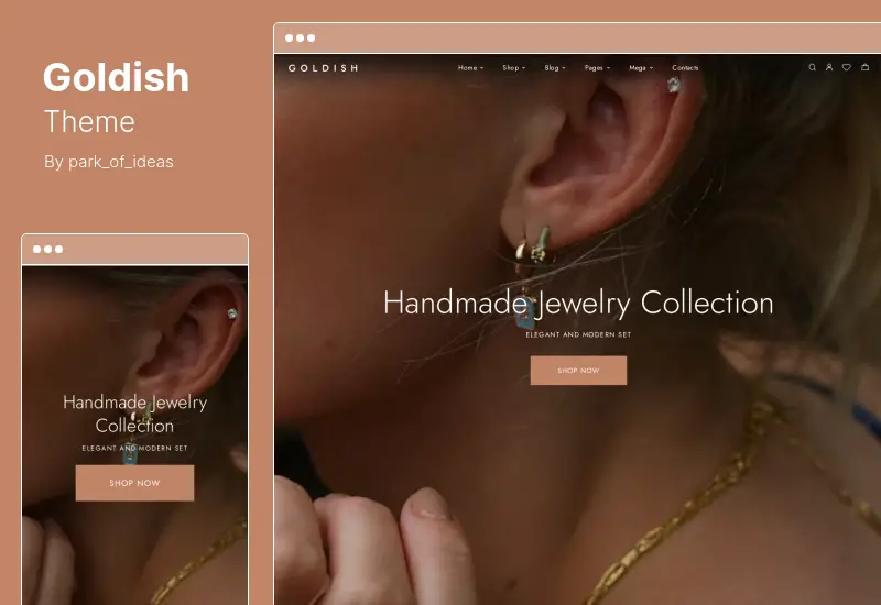 Goldish Theme - Jewelry Store WooCommerce Theme
