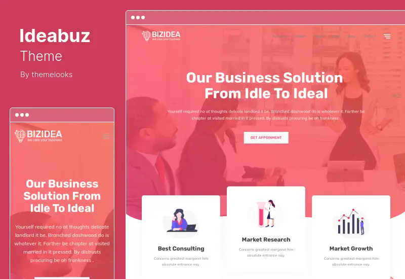 Ideabuz Theme - Multipurpose Business WordPress Theme