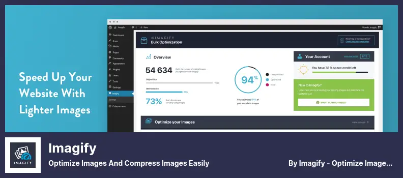 Imagify Plugin - Optimize Images and Compress Images Easily