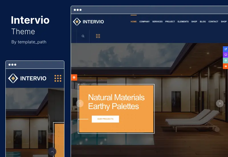 Intervio Theme - Interior and Architecture WordPress Theme