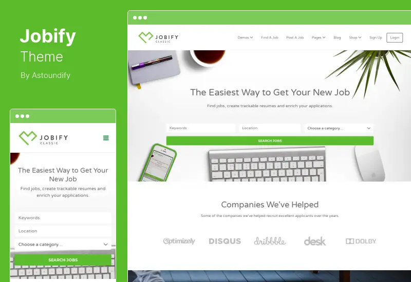 Jobify Theme - Job Board WordPress Theme