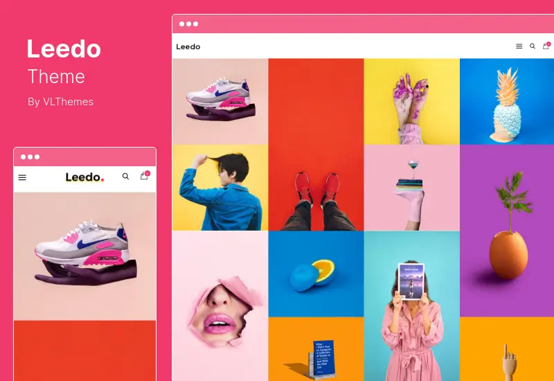 Leedo Theme - Modern, Colorful & Creative Portfolio WordPress Theme