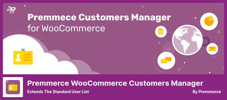 Premmerce WooCommerce Customers Manager Plugin - Extends The Standard User List