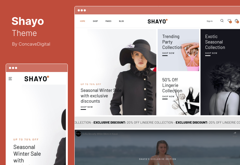 Shayo Theme - Fashion & Apparel WooCommerce Theme