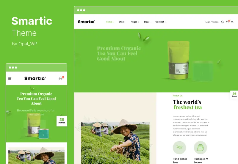Smartic Theme - Product Landing Page WooCommerce Theme