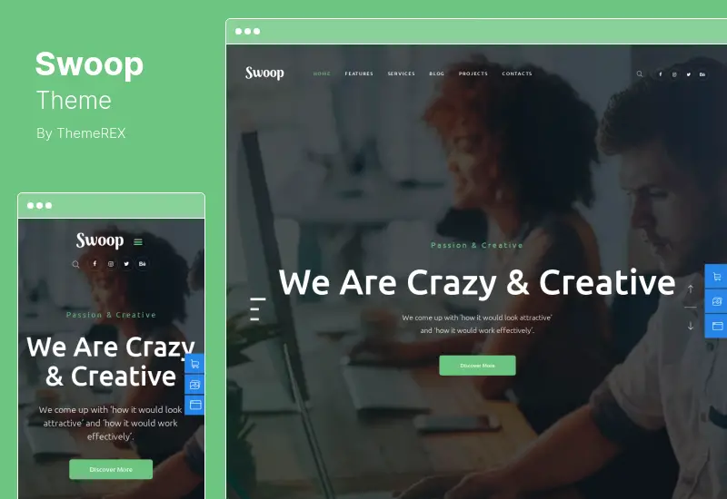 Swoop Theme - Web Studio & Creative Agency WordPress Theme