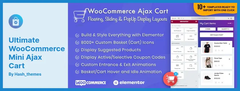 Ultimate WooCommerce Mini Ajax Cart Plugin - Floating, Sliding, Popup Cart Plugin