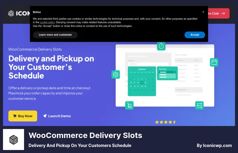 WooCommerce Delivery Slots Plugin - Delivery and Pickup On Your Customers Schedule