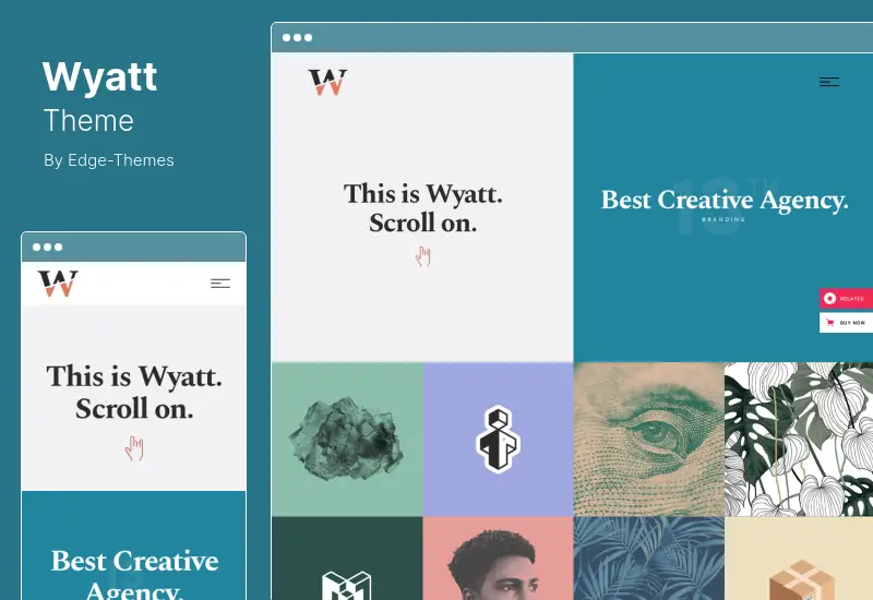 Wyatt Theme - Creative Portfolio WordPress Theme