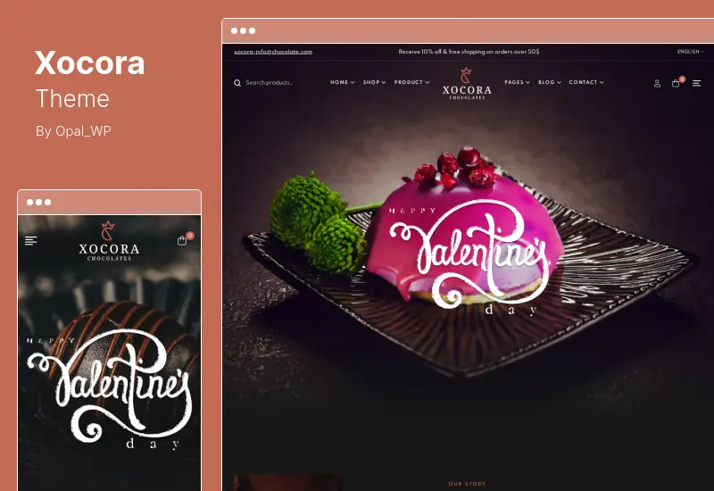 Xocora Theme - Food Bakery WooCommerce WordPress Theme