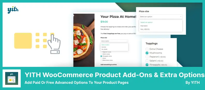 YITH WooCommerce Product Add-Ons & Extra Options Plugin - Add Paid or Free Advanced Options to Your Product Pages