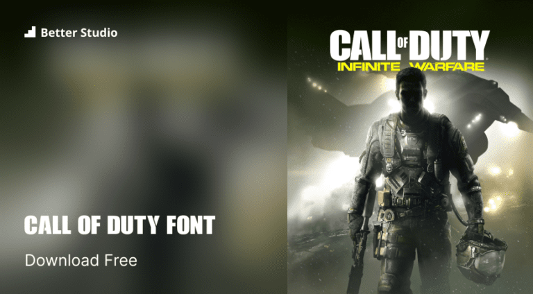 call of duty font photoshop download