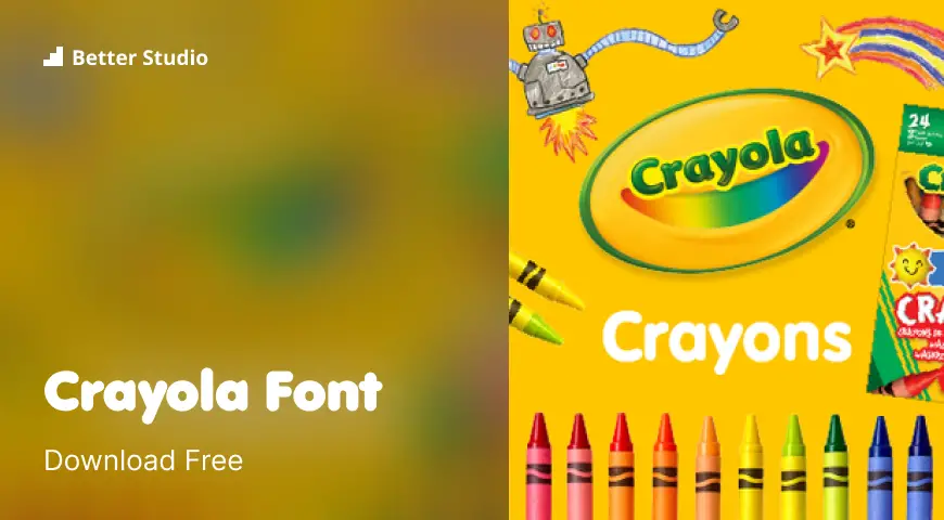crayola logo font
