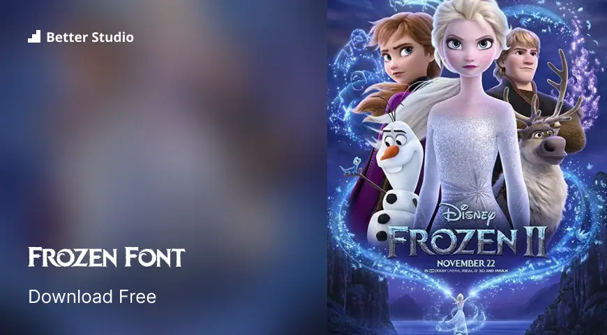Frozen Font: Download Free Font & Logo