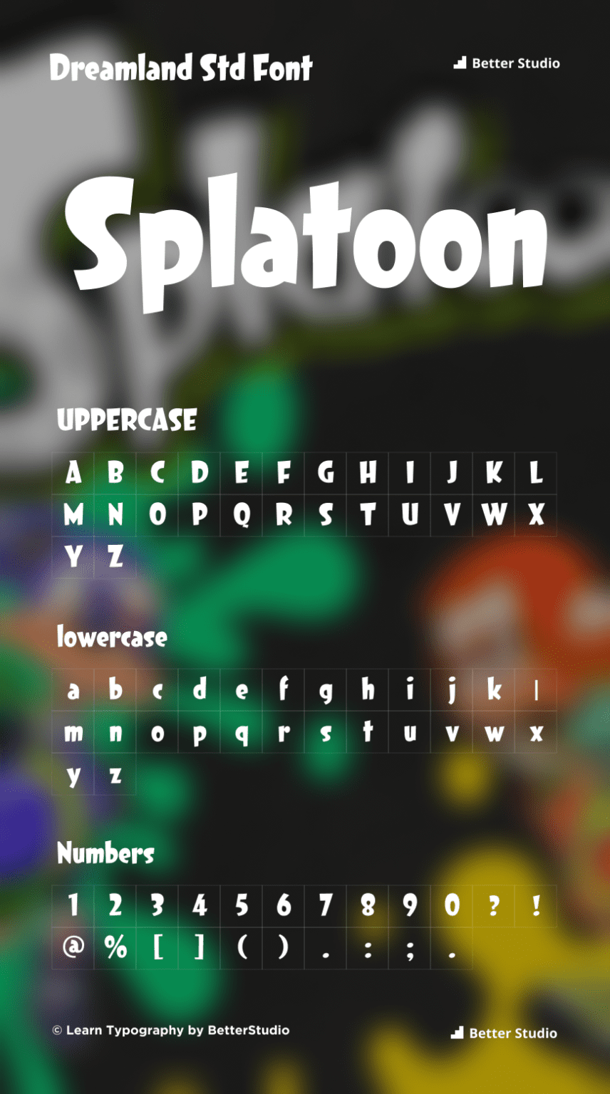 Splatoon Font Download Free Font Logo