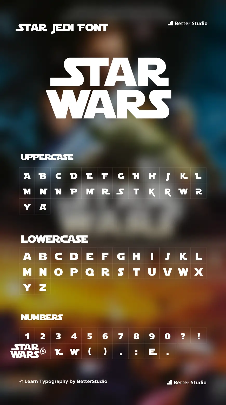 star wars font free download mac