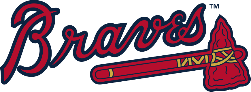 Font Atlanta Braves Logo  Atlanta braves logo, Atlanta braves